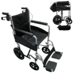 Ugo Lite Aluminium Folding Transit Wheelchair - Image 9